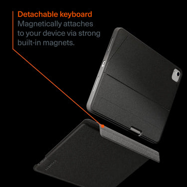 Cygnett Magnetic Wireless Keyboard Case For iPad Air M3 13” - Black